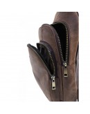 Фотография Коричневый кожаный мужской винтажный слинг Newery N9012KGC