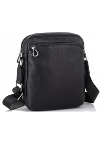 Черная мужская кожаная сумка Tiding Bag SM8-9686-4А