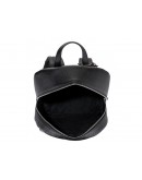 Фотография Рюкзак кожаный черный Tiding Bag NM11-7523A