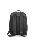 Фотография Черный кожаный мужской рюкзак Tiding Bag NM11-8838A