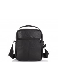 Черная мужская кожаная сумка - барсетка Tiding Bag NM23-2302A