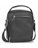 Фотография Черная сумка - барсетка кожаная Tiding Bag NM23-2304A