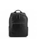 Фотография Черный кожаный рюкзак Tiding Bag NM29-2679BA