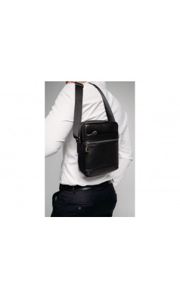 Черная мужская сумка на плечо Tiding Bag NM29-88078A