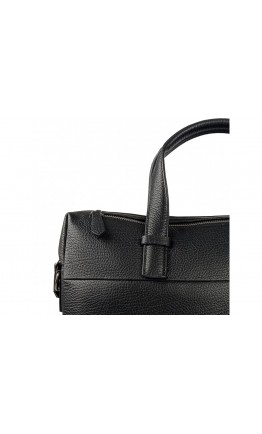 Черная деловая кожаная сумка Tiding Bag NM29-88253-3A