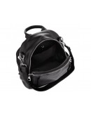 Фотография Кожаный женский рюкзак черный Olivia Leather NWBP27-002A
