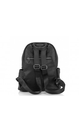 Рюкзак женский черный кожаный Olivia Leather NWBP27-008A