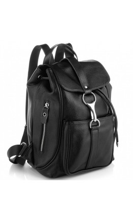Рюкзак черный женский Olivia Leather NWBP27-5522A-BP
