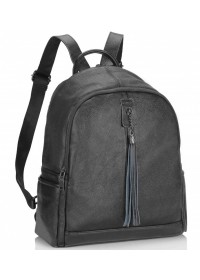 Женский рюкзак черный кожаный Olivia Leather NWBP27-6627A