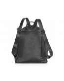 Фотография Женский рюкзак черный кожаный Olivia Leather NWBP27-6627A