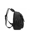 Фотография Черный женский кожаный рюкзак Olivia Leather NWBP27-6630A