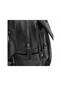 Черный женский кожаный рюкзак Olivia Leather NWBP27-6630A