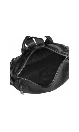 Черный кожаный для женщин рюкзак Olivia Leather NWBP27-8845A