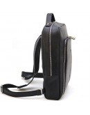 Фотография Черный мужской кожаный рюкзак Tarwa RA-1239-4lx
