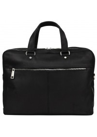 Кожаная деловая мужская черная винтажная сумка Tarwa RA-4664-4lx