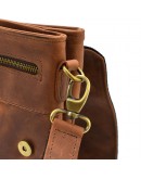 Фотография Мужская винтажная кожаная сумка на 2 отделения Tarwa RB-0022-4lx