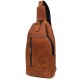 Кожаный мужской рюкзак - слинг на одно плечо Tarwa RB-0116-3md