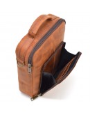 Фотография Кожаная мужская сумка - барсетка из натуральной винтажной кожи Tarwa RB-6016-3md