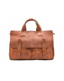 Фотография Рыже-коричневая кожаная мужская сумка Tarwa RB-7107-3md