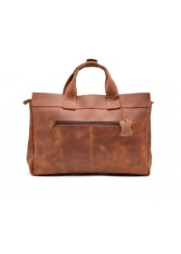 Рыже-коричневая кожаная мужская сумка Tarwa RB-7107-3md
