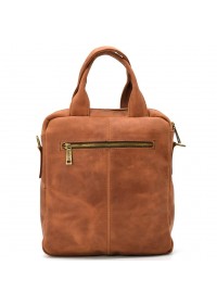 Кожаная винтажная рыжая мужская сумка Tarwa RB-7266-3md