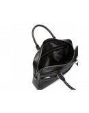 Фотография Деловая черная мужская кожаная сумка Royal RB-015A