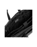 Фотография Деловая сумка мужская кожаная черная Royal RB50111