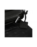 Фотография Кожаная плечевая мужская сумка черная Royal RB70011
