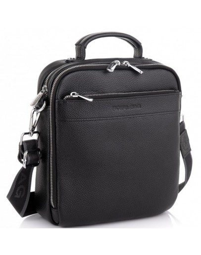 Фотография Черная деловая мужская сумка кожаная Royal RB70209
