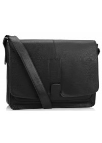 Черная мужская сумка на плечо формата А4 Royal RB8-1002A