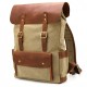 Рюкзак из прочной ткани и натуральной кожи Tarwa RBs-9001-4lx