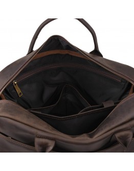 Вместительная кожаная мужская сумка для большого ноутбука Tarwa RC-0458-4lx