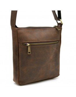 Мужская коричневая винтажная сумка на плечо Tarwa RC-1300-3md