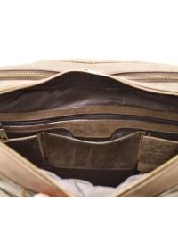 Кожаная деловая мужская коричневая винтажная сумка Tarwa RC-4664-4lx