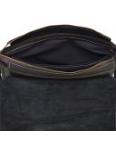 Фотография Темно-коричневая кожаная горизонтальная сумка на плечо Tarwa RC-7084-3md