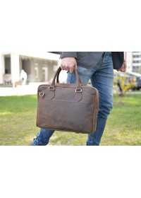 Мужская деловая кожаная сумка мужская Tarwa RC-8839-4lx