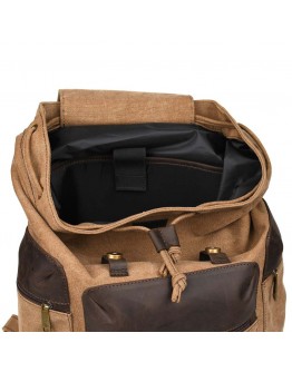 Большой мужской рюкзак песочного цвета Tarwa RCc-0010-4lx