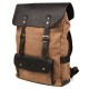 Рюкзак из прочной ткани и натуральной кожи Tarwa RCc-9001-4lx