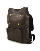 Фотография Темно-коричневый кожаный мужской рюкзак Tarwa RC-9001-4lx