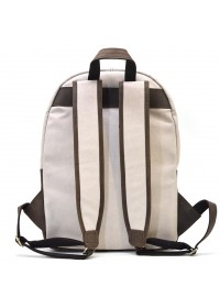 Мужской вместительный рюкзак из винтажной кожи и прочной ткани Tarwa RCj-7273-3md