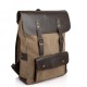 Рюкзак из прочной ткани и натуральной кожи Tarwa RCs-9001-4lx