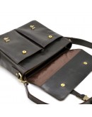 Фотография Мужской коричневый кожаный винтажный портфель Tarwa RDС-3960-4lx