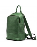Фотография Зеленый кожаный женский рюкзак из винтажной кожи Tarwa RE-2008-3md