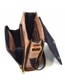 Фотография Коричневая сумка с тиснением на плечо мужская кожаная Tarwa RepC-3027-4lx