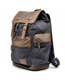 Фотография Серый вместительный тканево-кожаный рюкзак Tarwa RG-0010-4lx