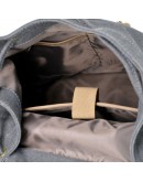 Фотография Серый вместительный тканево-кожаный рюкзак Tarwa RG-0010-4lx