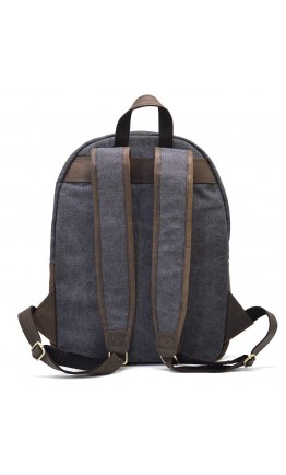 Тканево-кожаный мужской вместительный рюкзак TARWA RGc-7273-3md