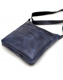 Фотография Мужская сумка на плечо синяя Tarwa RK-1300-3md