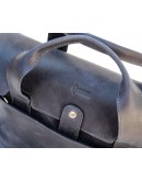 Фотография Синяя мужская кожаная сумка для ноутбука винтажная RKK-1812-4lx
