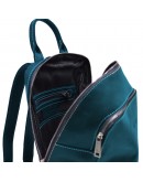 Фотография Голубой кожаный женский рюкзак из винтажной кожи Tarwa RKsky-2008-3md